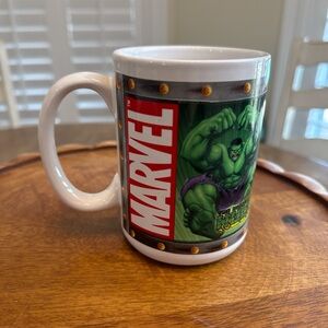 Marvel Hulk and Spiderman Mug Cup